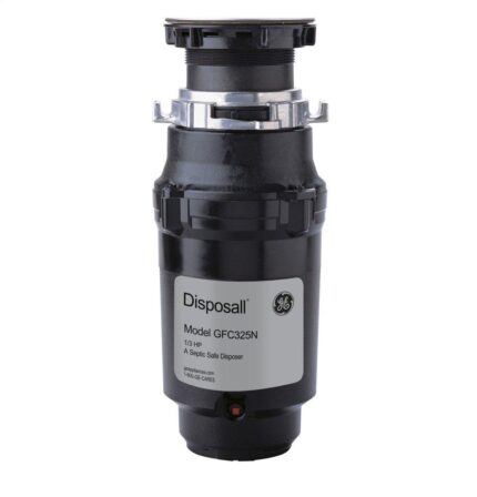 Ge Appliances GFC325N Ge® 1/3 Hp Continuous Feed Garbage Disposer - Corded